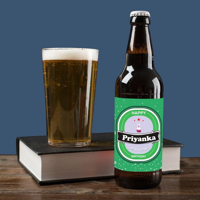 Personalised Beer Label GIFT FOR ALL Pretty UR Party