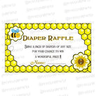 Rubber duck Diaper raffle Tickets BABY SHOWER Pretty UR Party