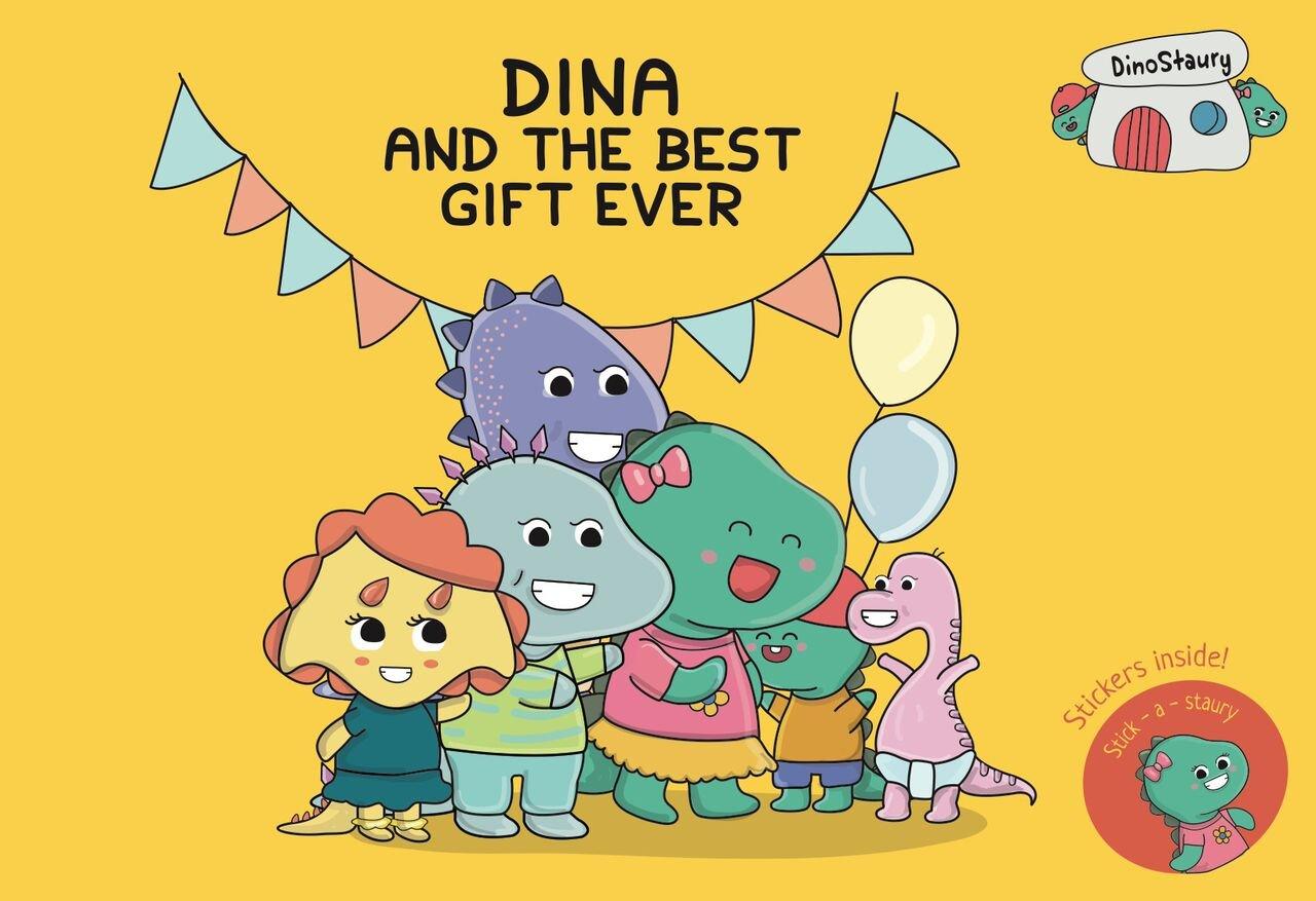 Dina & The Best Gift Ever ALL PARTY SUPPLIES Pretty UR Party