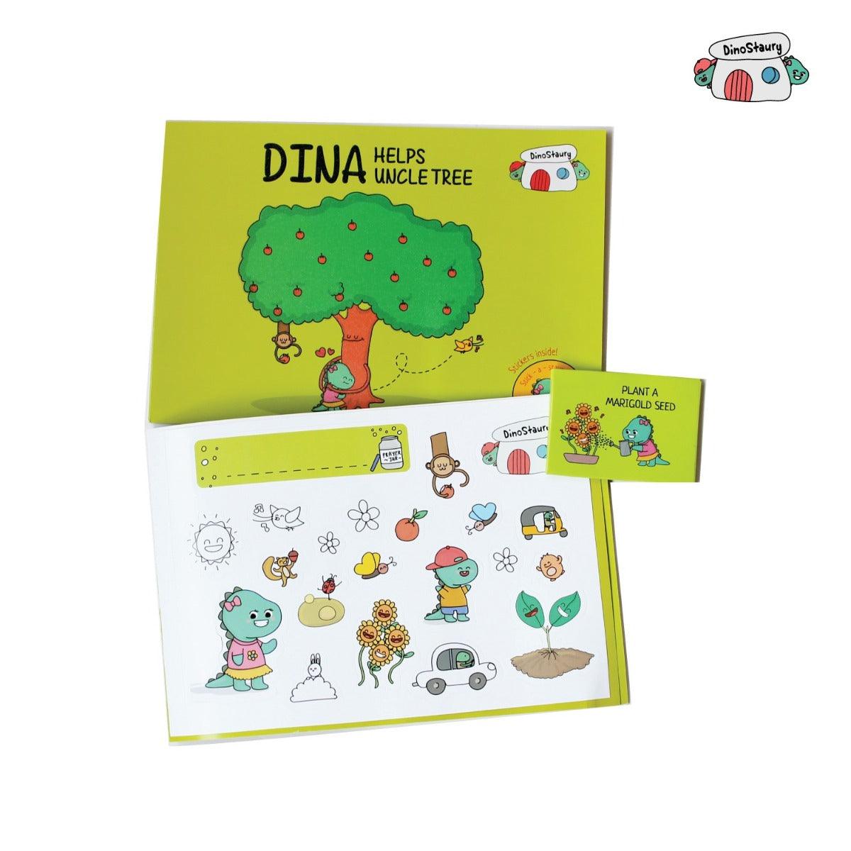 Dina Helps Uncle Tree ALL PARTY SUPPLIES Pretty UR Party