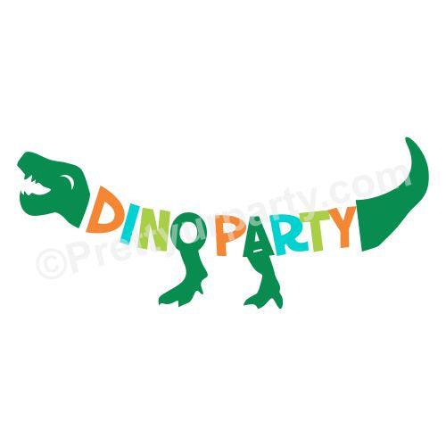 Dinosaur Dino Party Bunting THEME PARTIES Pretty UR Party