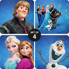 Frozen Coaster (Set of 4) THEME PARTIES Pretty UR Party Set 1