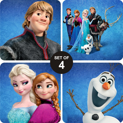 Frozen Coaster (Set of 4) THEME PARTIES Pretty UR Party Set 1