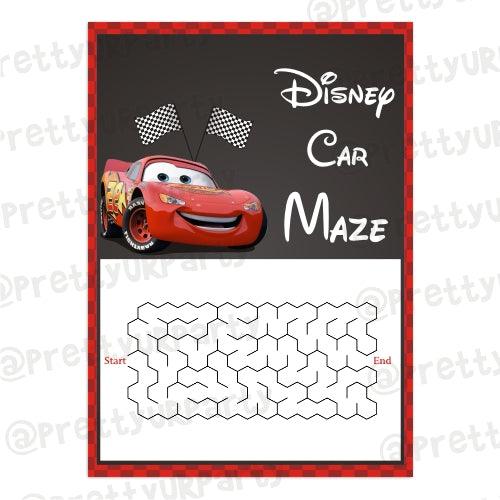 Car Maze Game ALL PARTY SUPPLIES Pretty UR Party
