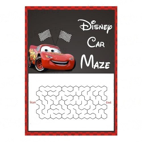 Car Maze Game