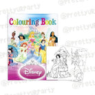 Princess Colouring Book PERSONALISED Pretty UR Party