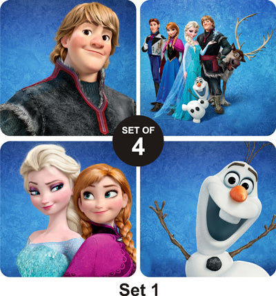 Frozen Coaster (Set of 4) THEME PARTIES Pretty UR Party