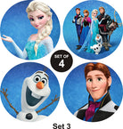 Frozen Coaster (Set of 4) THEME PARTIES Pretty UR Party