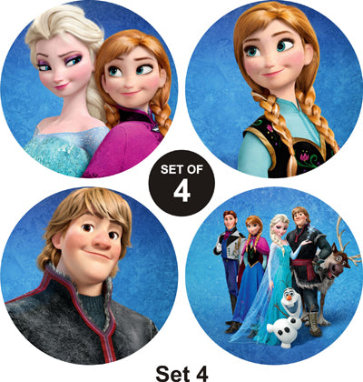 Frozen Coaster (Set of 4) THEME PARTIES Pretty UR Party