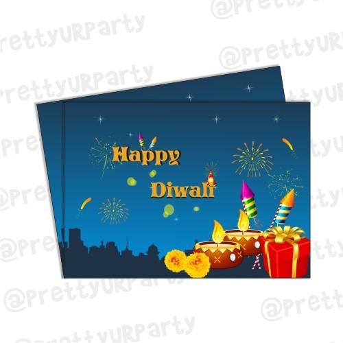Diwali Greeting Cards 10 ALL PARTY SUPPLIES Pretty UR Party