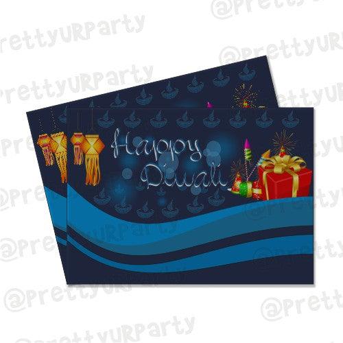 Diwali Greeting Cards 06 ALL PARTY SUPPLIES Pretty UR Party