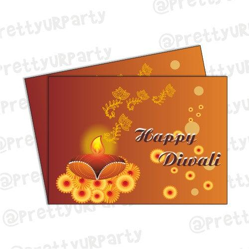 Diwali Greeting Cards 09 ALL PARTY SUPPLIES Pretty UR Party
