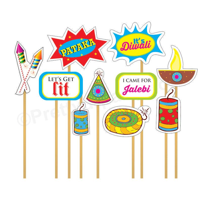 Diwali Photo Prop ALL PARTY SUPPLIES Pretty UR Party