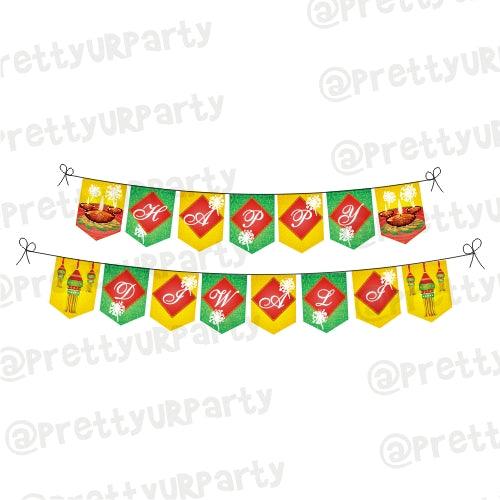 Diwali 01 Bunting ALL PARTY SUPPLIES Pretty UR Party Default Title