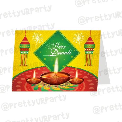 Diwali 01 Invitations ALL PARTY SUPPLIES Pretty UR Party Default Title