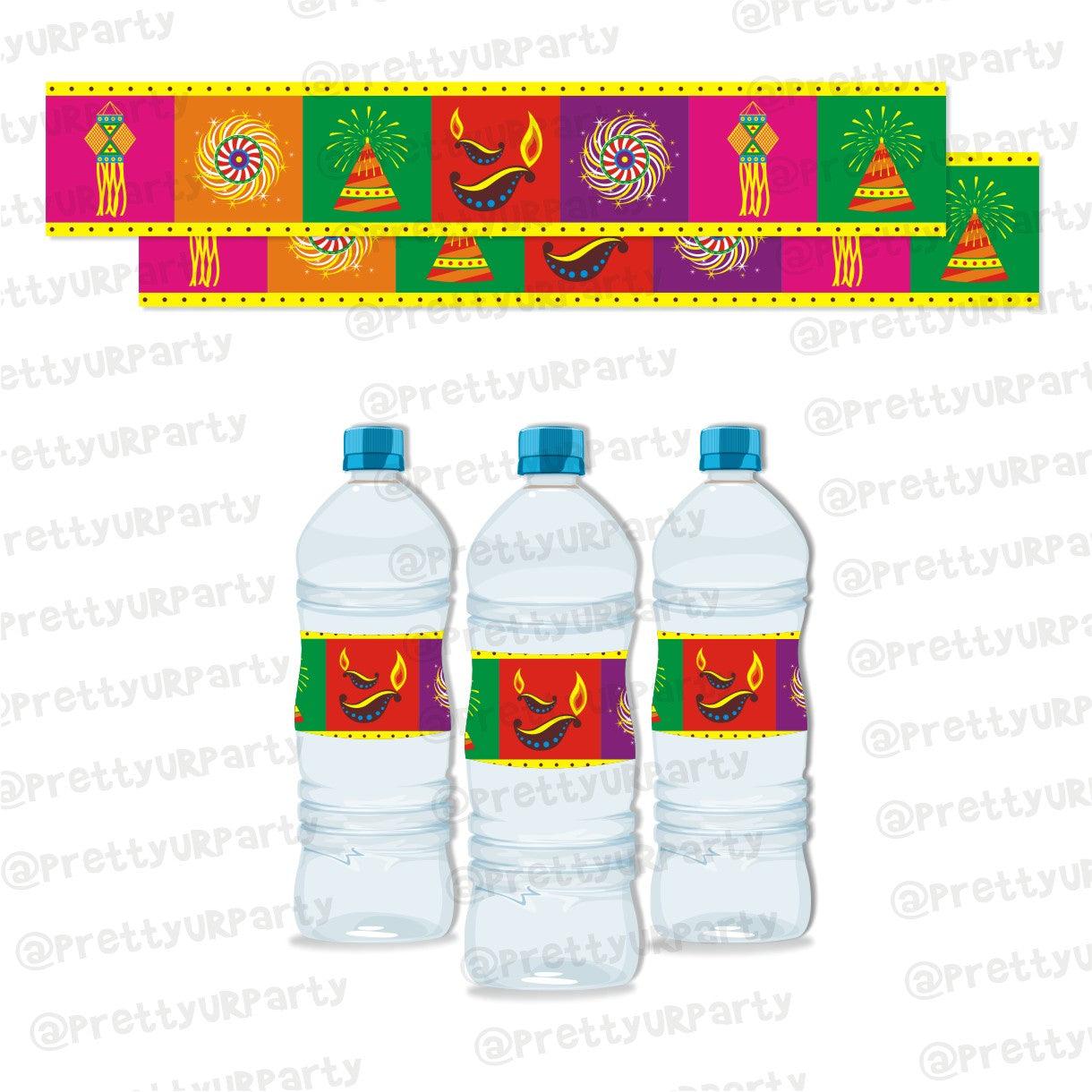 Deepawali Bottle Labels ALL PARTY SUPPLIES Pretty UR Party Default Title