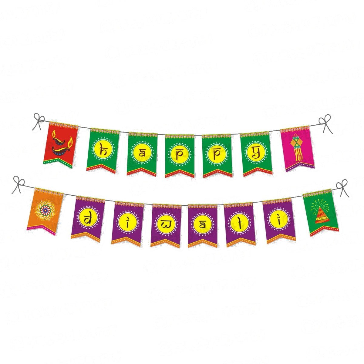 Deepawali Theme Bunting