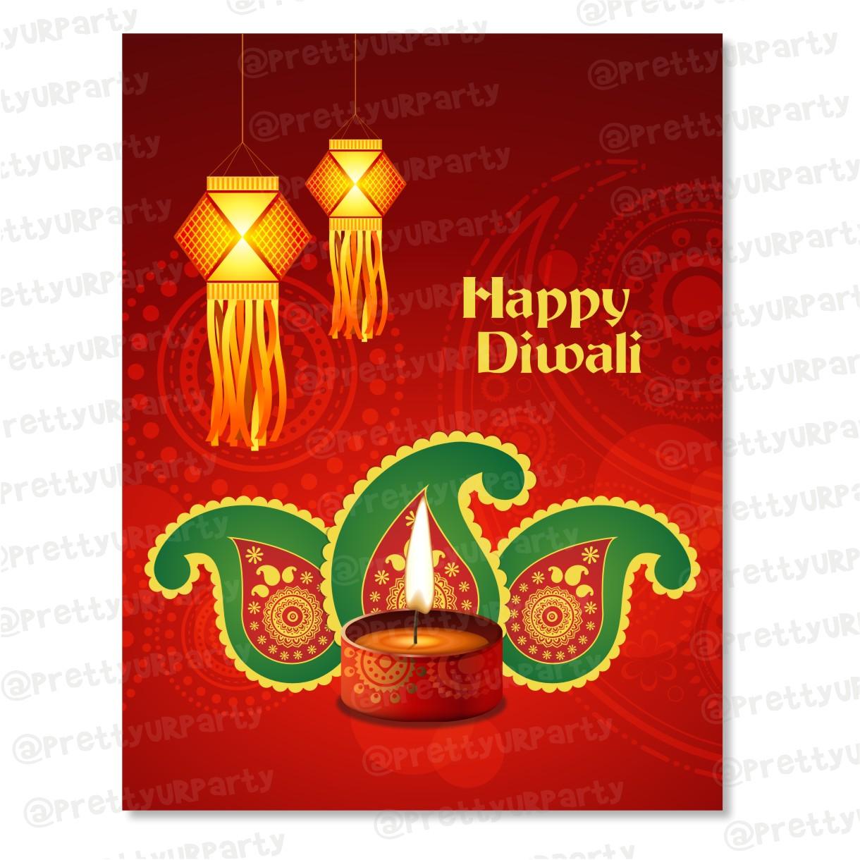 Diwali Centerpieces - Pack of 2 ALL PARTY SUPPLIES Pretty UR Party Default Title