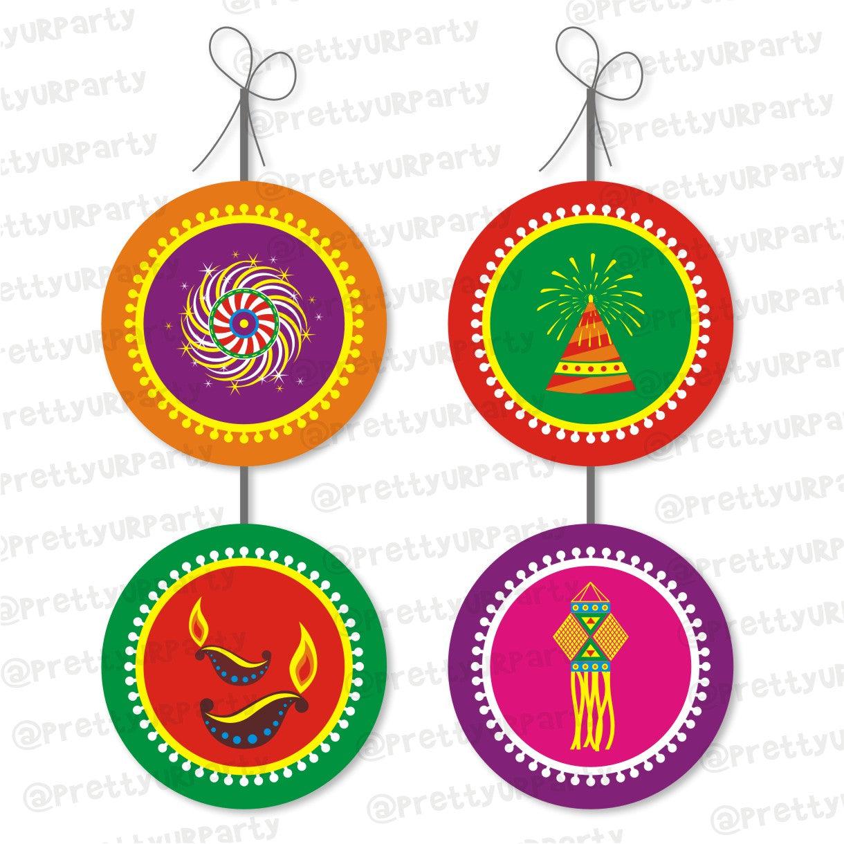 Deepawali Danglers ALL PARTY SUPPLIES Pretty UR Party