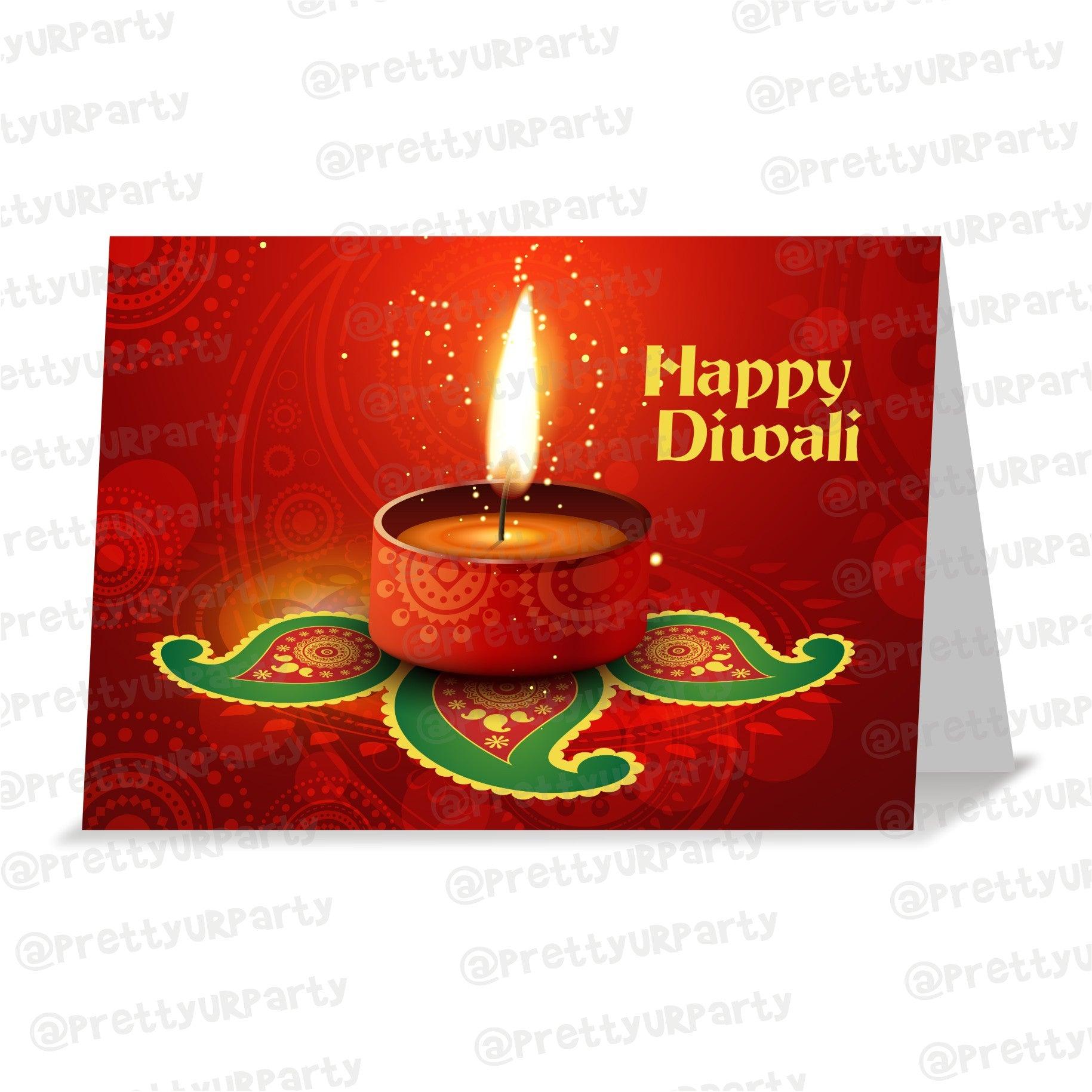 Diwali Invitations ALL PARTY SUPPLIES Pretty UR Party Default Title