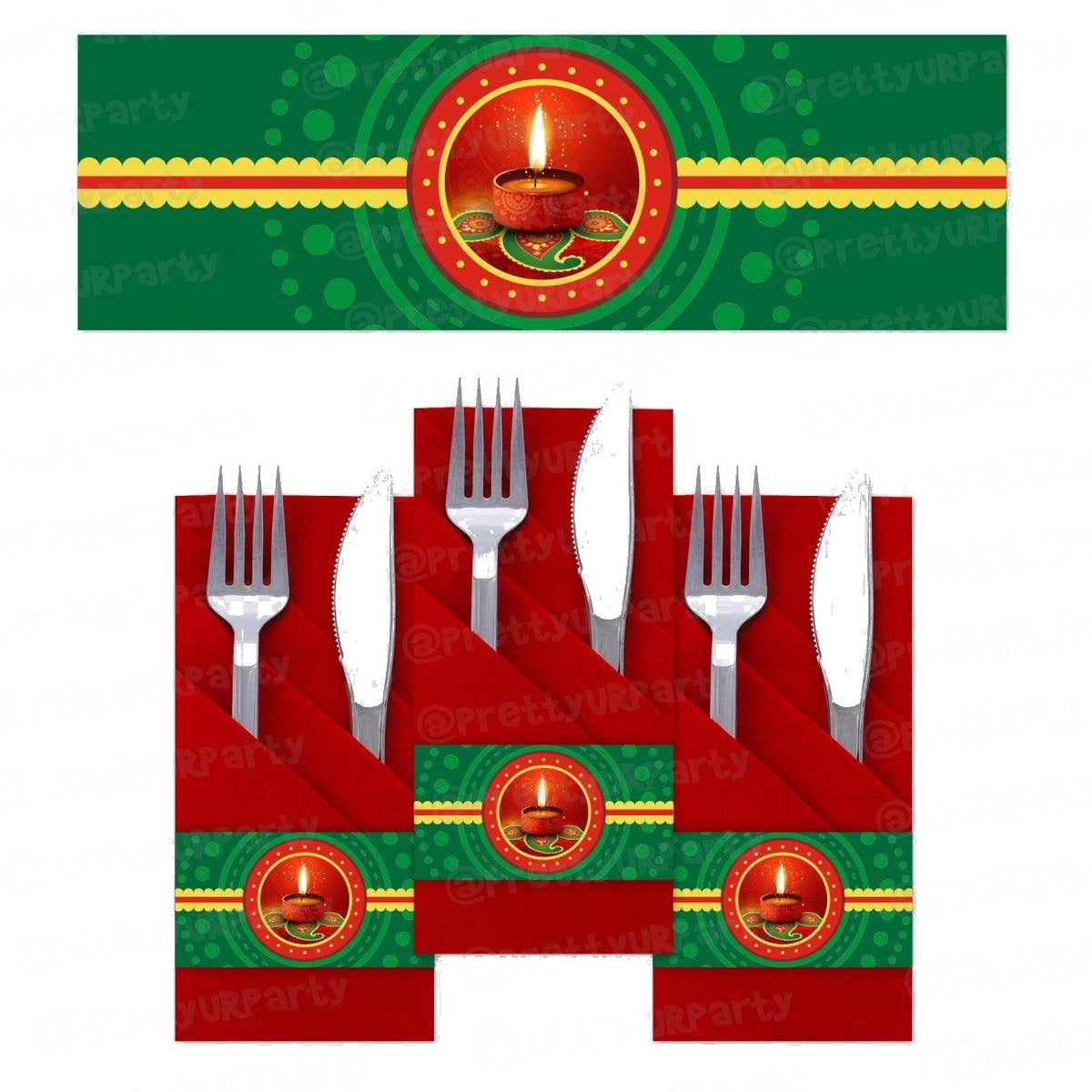 Diwali Napkin Rings