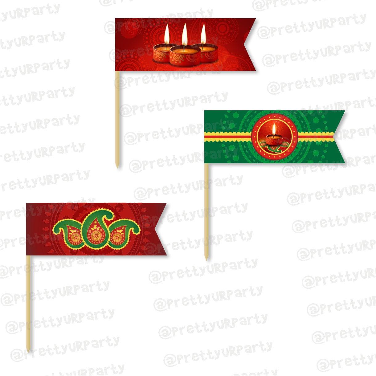 Diwali Theme Picks ALL PARTY SUPPLIES Pretty UR Party