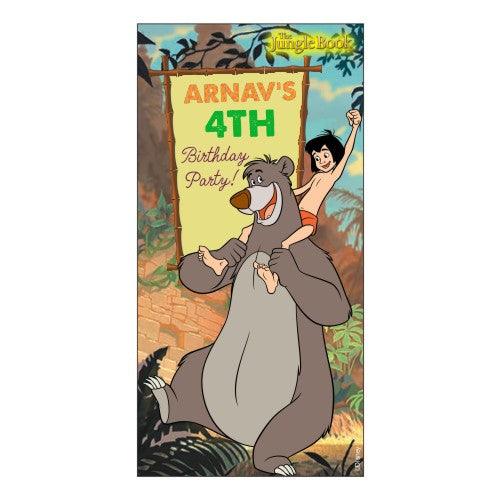 Jungle Book Door Banner THEME PARTIES Pretty UR Party