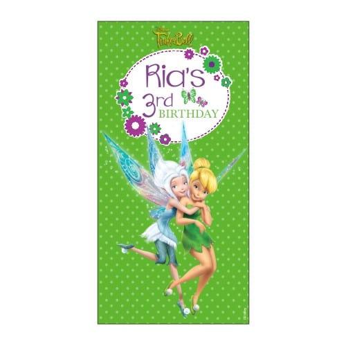 Tinkerbell Door Banner THEME PARTIES Pretty UR Party