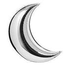 Silver Moon Balloon - 18" ALL PARTY SUPPLIES Pretty UR Party