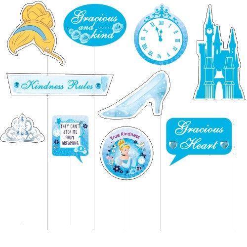 Cinderella Photo Booth Prop