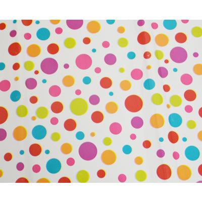 Multicolour Polka Dots Wrapping Paper (Pack of 5) ACCESSORIES Pretty UR Party