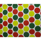 Red Green Yellow Polka Dots Wrapping Paper (Pack of 5) ACCESSORIES Pretty UR Party