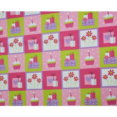 Cakes & Gifts Wrapping Paper (Pack of 5) ACCESSORIES Pretty UR Party
