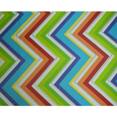 Multicolour Chevron Wrapping Paper (Pack of 5) ACCESSORIES Pretty UR Party