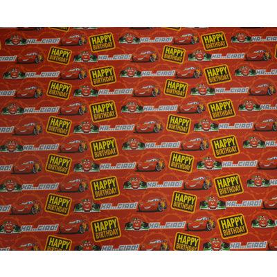 Cars Wrapping Paper 01 (Pack of 5) ACCESSORIES Pretty UR Party