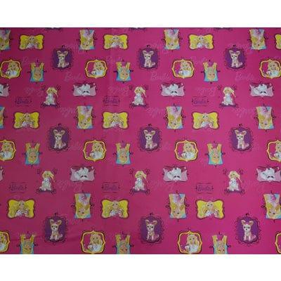 Pink Barbie Wrapping paper (pack of 5) ACCESSORIES Pretty UR Party