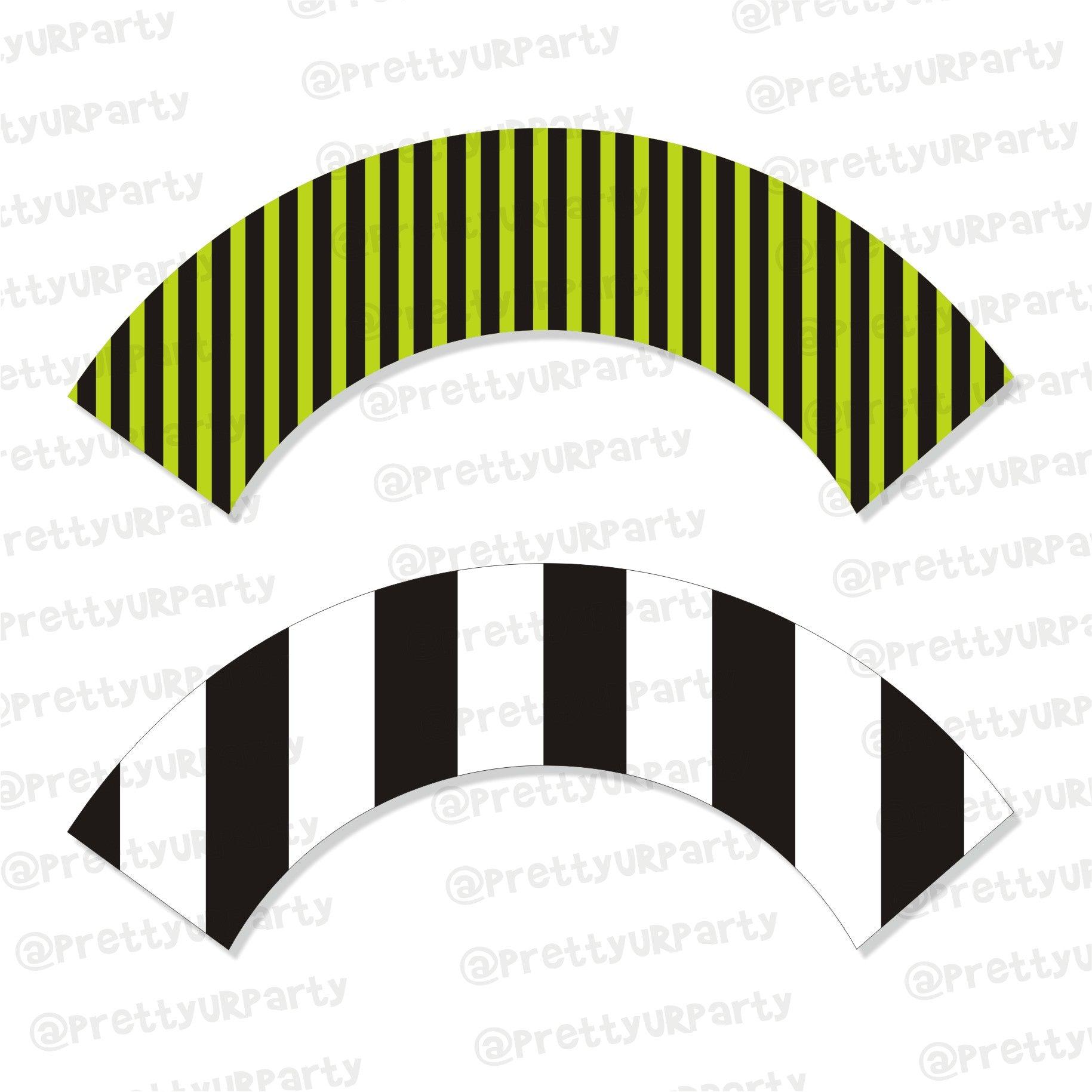 Elegant Damask Cupcake Wrappers THEME PARTIES Pretty UR Party Default Title