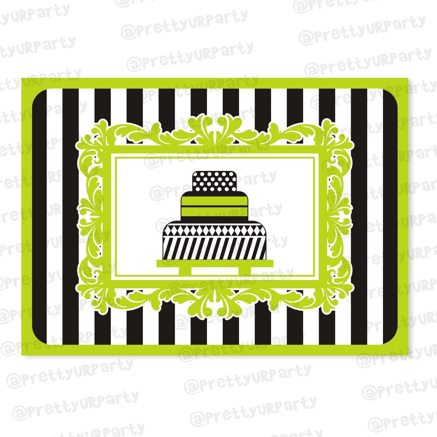 Elegant Damask Table Mats THEME PARTIES Pretty UR Party Default Title