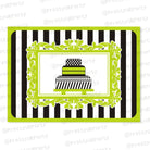 Elegant Damask Table Mats THEME PARTIES Pretty UR Party Default Title