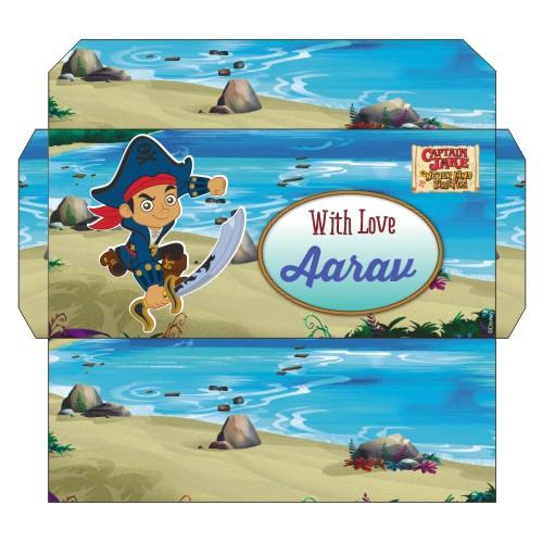 Captain Jake and the Neverland Money Envelopes - Pack of 10 envelopes PERSONALISED Pretty UR Party