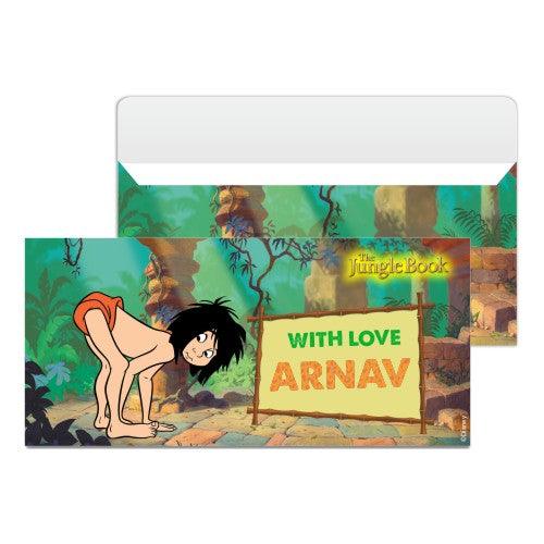 Jungle Book Money Envelopes - Pack of 10 envelopes PERSONALISED Pretty UR Party Pack of 10 envelopes