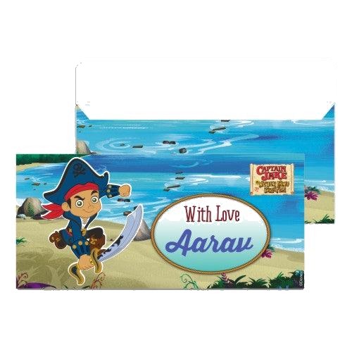 Captain Jake and the Neverland Money Envelopes - Pack of 10 envelopes