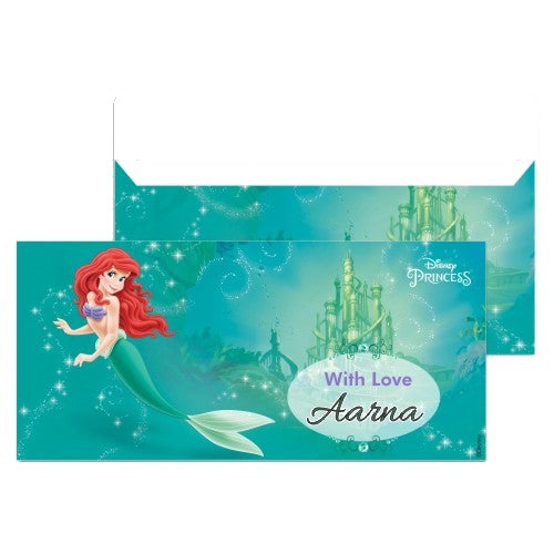 Ariel the Mermaid Money Envelopes - Pack of 10 envelopes