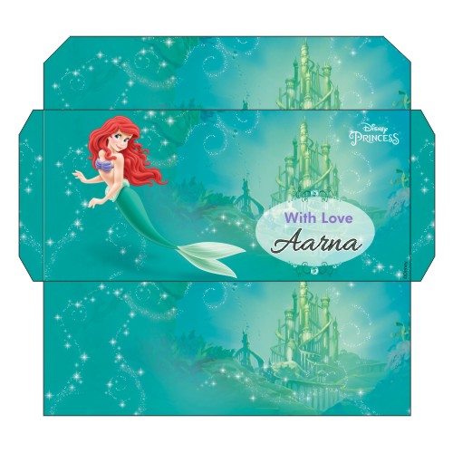 Ariel the Mermaid Money Envelopes - Pack of 10 envelopes PERSONALISED Pretty UR Party