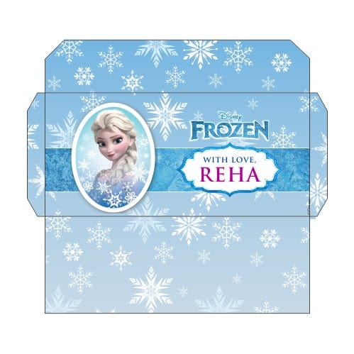 Frozen Money Envelopes - Pack of 10 envelopes PERSONALISED Pretty UR Party