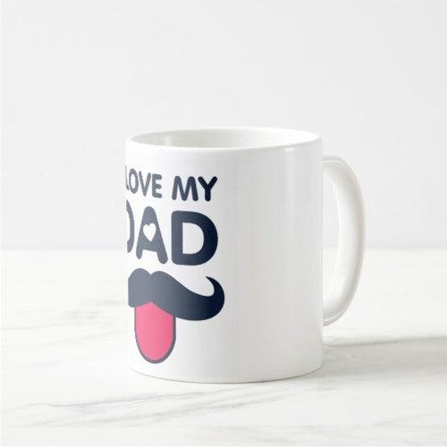 Fathers Day I Love My Dad Mug ALL PARTY SUPPLIES Pretty UR Party