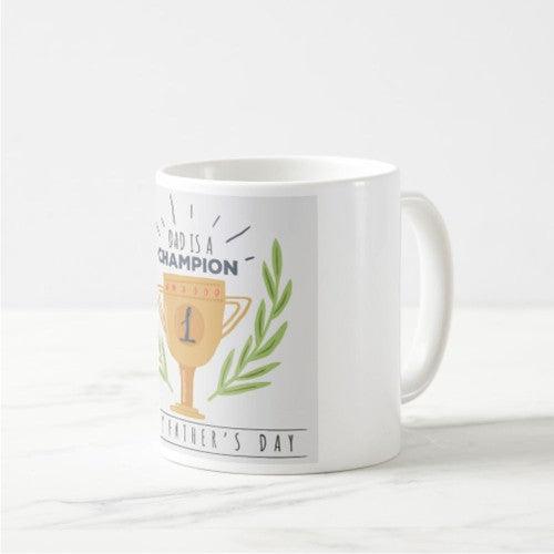 Fathers Day Dad is a Champion Mug ALL PARTY SUPPLIES Pretty UR Party