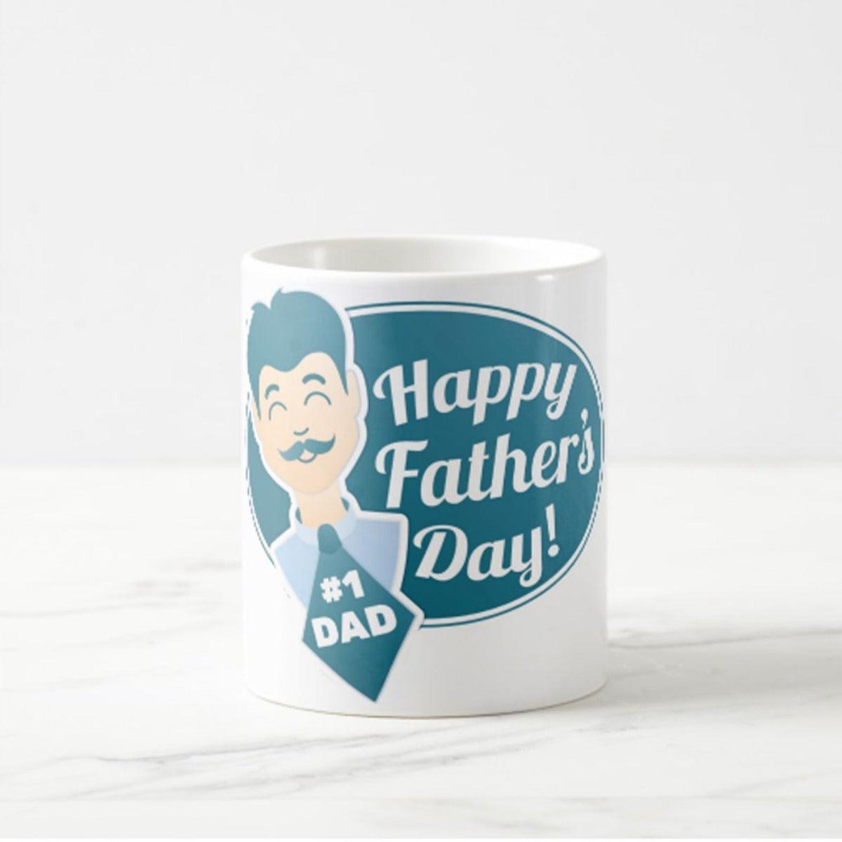 Fathers Day Happy Fathers Day No 1 Dad Mug ALL PARTY SUPPLIES Pretty UR Party