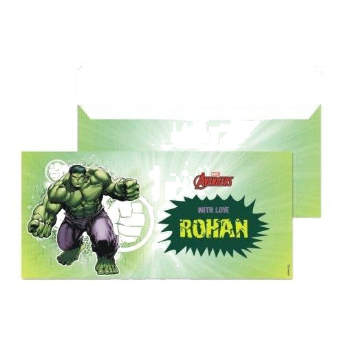 Hulk Money Envelopes - Pack of 10 envelopes
