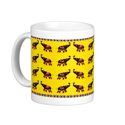 Indian Elephant Mug ALL PARTY SUPPLIES Pretty UR Party